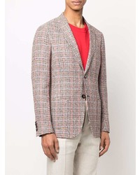 Blazer en pied-de-poule marron Etro