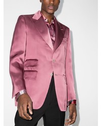 Blazer en satin rose Tom Ford