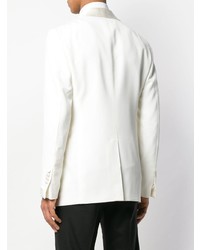 Blazer en soie blanc Tom Ford