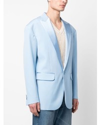 Blazer en soie bleu clair DSQUARED2