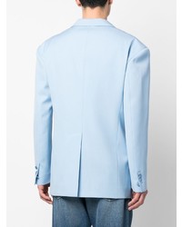 Blazer en soie bleu clair DSQUARED2