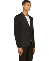 Blazer en soie noir Diesel