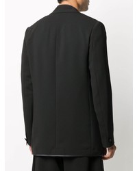 Blazer en soie noir Undercover