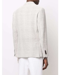 Blazer en tricot blanc Lardini