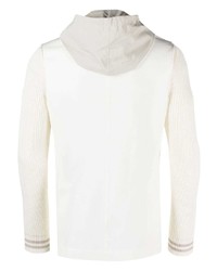 Blazer en tricot blanc Eleventy
