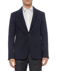 Blazer en tricot bleu marine Maison Margiela