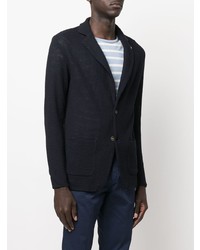 Blazer en tricot bleu marine Manuel Ritz