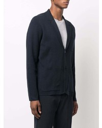 Blazer en tricot bleu marine BOSS