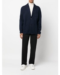 Blazer en tricot bleu marine Billionaire