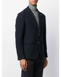 Blazer en tricot bleu marine Tagliatore