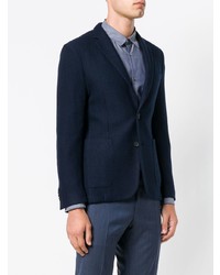 Blazer en tricot bleu marine BOSS HUGO BOSS