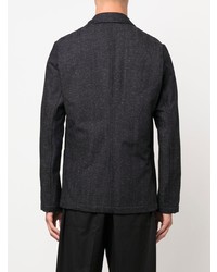 Blazer en tricot bleu marine Societe Anonyme