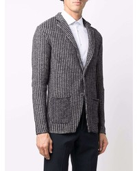 Blazer en tricot bleu marine Manuel Ritz