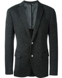 Blazer en tricot gris foncé