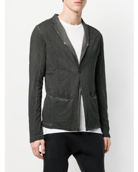 Blazer en tricot gris foncé Thom Krom