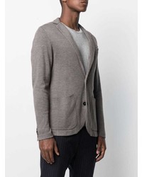 Blazer en tricot gris N.Peal