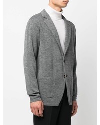 Blazer en tricot gris Manuel Ritz