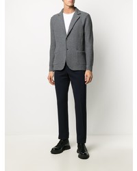 Blazer en tricot gris Eleventy