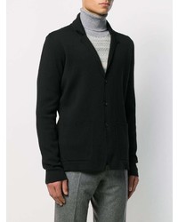 Blazer en tricot noir Roberto Collina