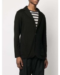 Blazer en tricot noir Lardini