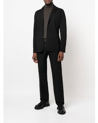 Blazer en tricot noir Roberto Collina