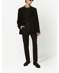 Blazer en tricot noir Dolce & Gabbana