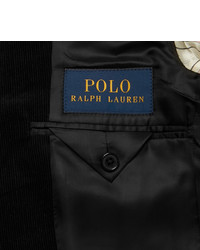 Blazer en velours côtelé noir Polo Ralph Lauren