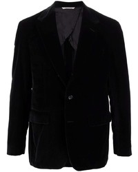 Blazer en velours noir Canali