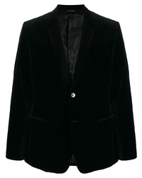 Blazer en velours noir Dolce & Gabbana
