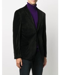 Blazer en velours noir Tonello