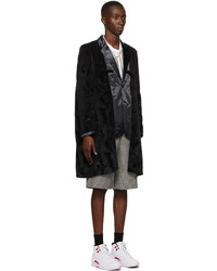 Blazer en velours noir Comme Des Garcons Homme Plus