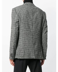 Blazer en vichy gris Z Zegna