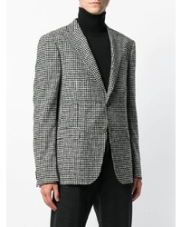 Blazer en vichy gris Z Zegna