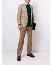 Blazer en vichy jaune Man On The Boon.