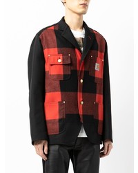 Blazer en vichy noir Junya Watanabe MAN