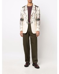 Blazer géométrique beige Etro