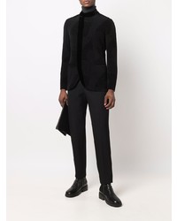 Blazer géométrique noir Giorgio Armani