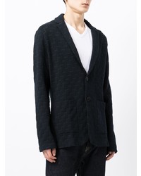 Blazer géométrique noir Armani Exchange