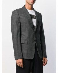 Blazer gris foncé Giorgio Armani Pre-Owned