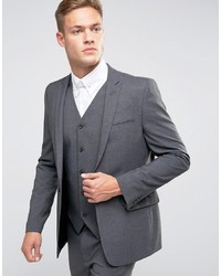 Blazer gris foncé ASOS DESIGN