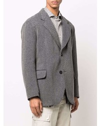 Blazer gris foncé Emporio Armani