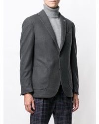 Blazer gris foncé Lardini