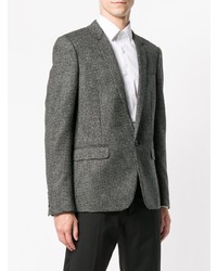 Blazer gris foncé Saint Laurent