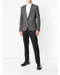 Blazer gris foncé Saint Laurent