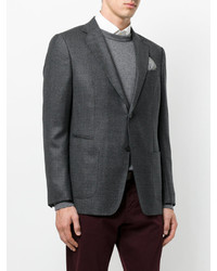 Blazer gris foncé Z Zegna