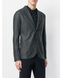 Blazer gris foncé Giorgio Armani