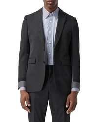 Blazer gris foncé Burberry