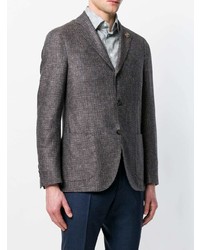 Blazer gris foncé Lardini