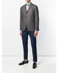 Blazer gris foncé Lardini