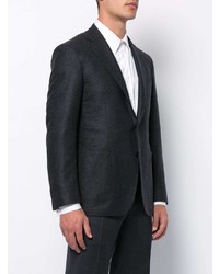 Blazer gris foncé Canali